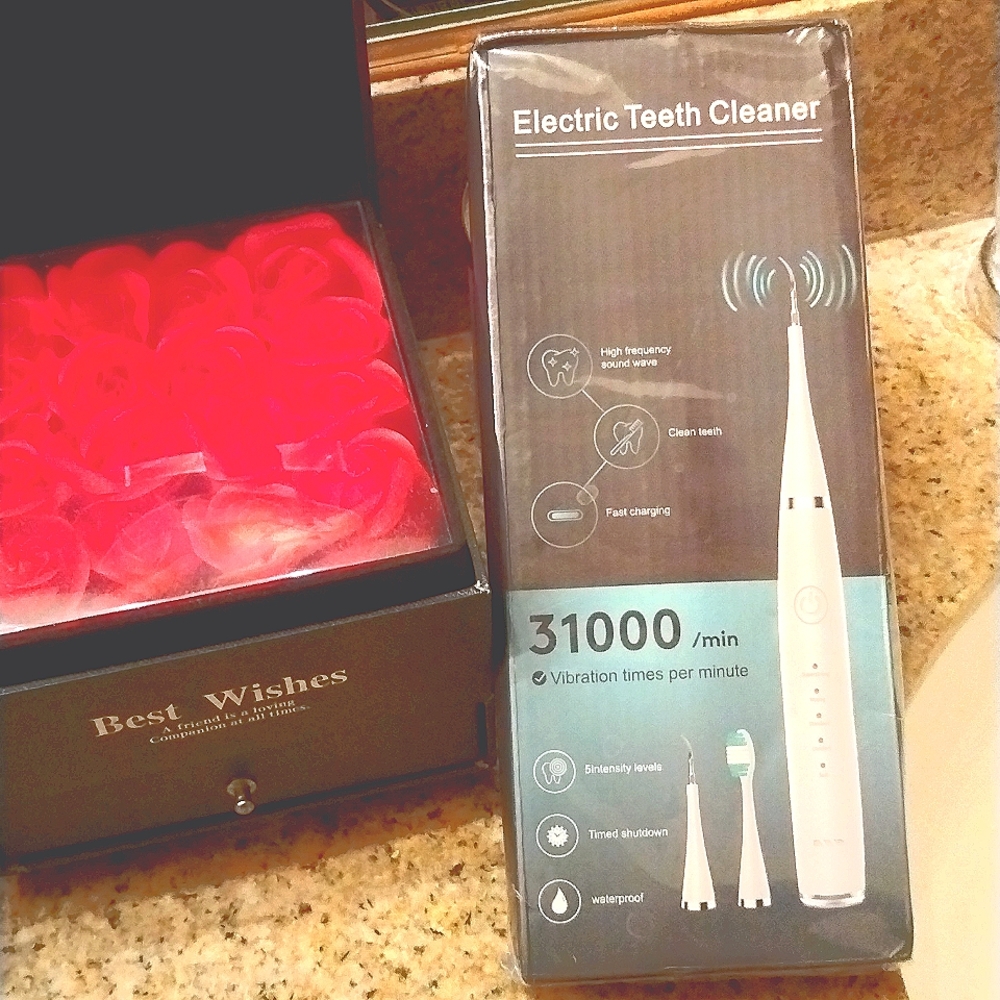 Vibrating Tooth Brush and Cleaner